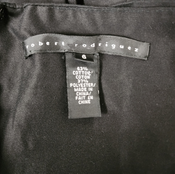 Robert Rodriguez Black High Waist Pleated Skirt Size 6 - Picture 5 of 6